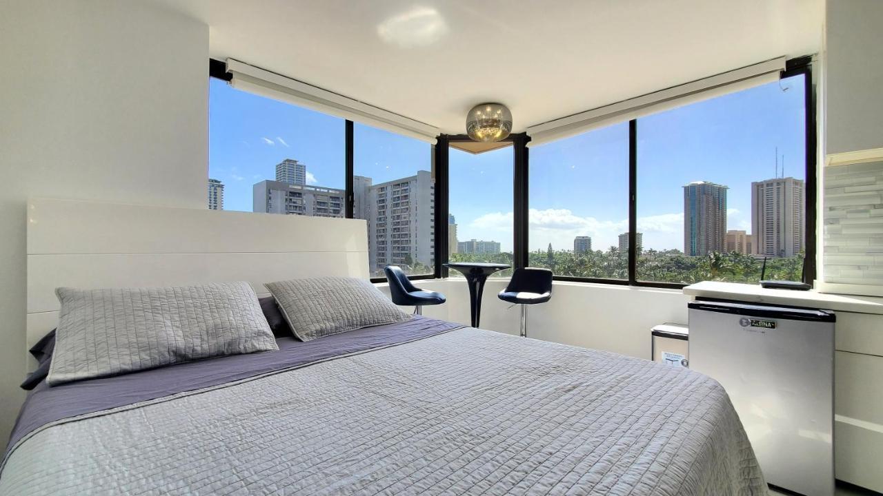 Waikiki Beach Modern Studio No Resort Fee Best Location 檀香山 外观 照片
